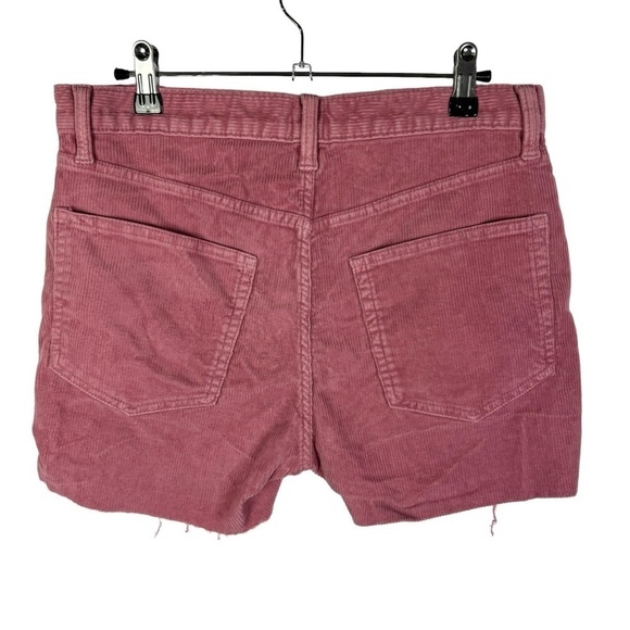 Gap Pink Corduroy Cut Off Denim Shorts 4 - Picture 3 of 4
